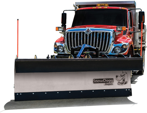 SnowDogg® 42 Inch Full Trip Stainless Municipal Plow Assembly